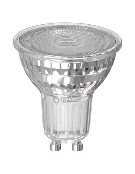 Lâmpada LED GU10 6.9W Substituição 80W 36º 575Lm Classe de Desempenho LedVance | LeonLeds