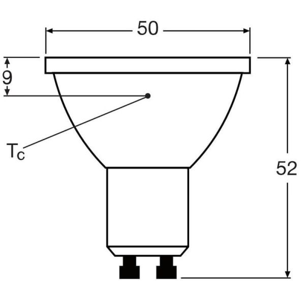 DEIFUA Ampoule LED GU10 Blanc Froid 385 Lumens 3.5W équivalent 50W