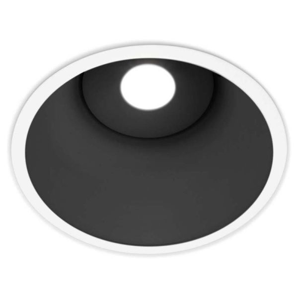 Downlight LED Lex Eco 3 24w Blanco Dorado Negro Gris Rojo Naranja empotrable redondo de diseño | LeonLeds