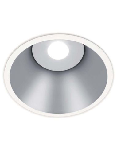 Downlight LED Lex Eco 3 24w Blanco Dorado Negro Gris Rojo Naranja empotrable redondo de diseño | LeonLeds