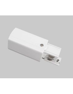 Fin de Feeder Eco Rails Triphasés, noir ou blanc