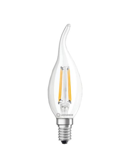 Bombilla LED llama E14 BA35 4W - 40W Luz Cálida 2.700K Performance Class Classic LedVance | LeonLeds