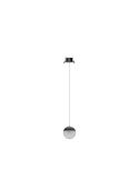 Lámpara colgante LED Empotrado KILDA 10W 3000K negro
