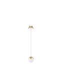 Lampe Suspendue LED Encastrable KILDA 10W Or 3000K