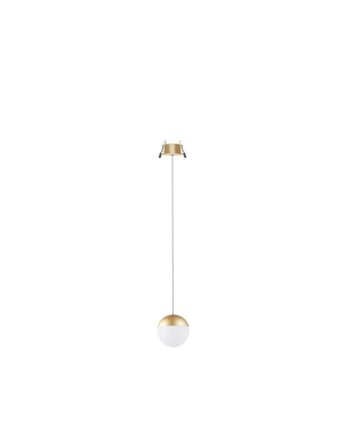 Lámpara colgante LED Empotrado KILDA 10W 3000K oro