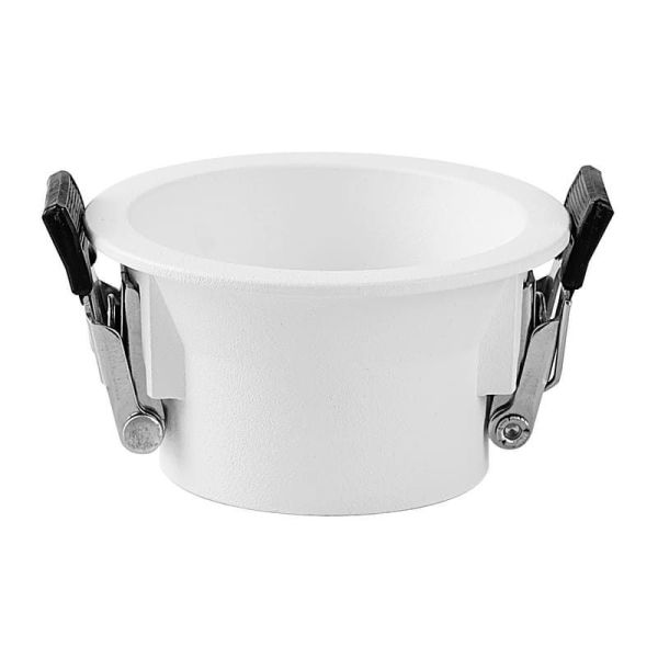 Base encastrée TRIMASI 6x6x3,2cm blanc ou noir