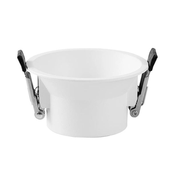 Base empotrar TRIMASI 8,2x8,2x4,3cm  blanco o negra