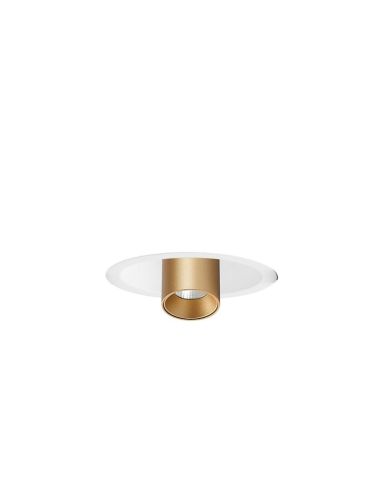 Base empotrar TRIMASI 8,2x8,2x4,3cm  blanco o negra
