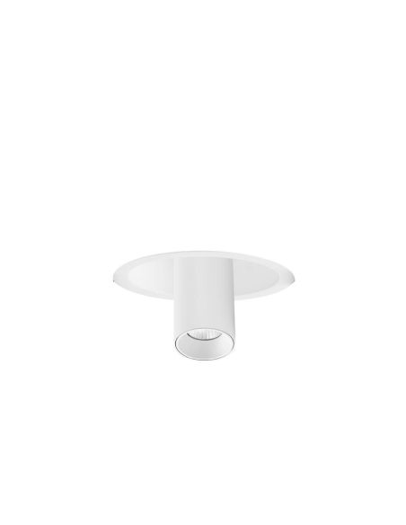 Base empotrar TRIMASI 8,2x8,2x4,3cm  blanco o negra