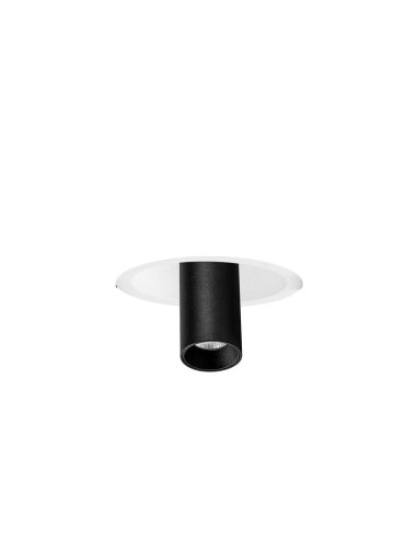 Base empotrar TRIMASI 8,2x8,2x4,3cm  blanco o negra