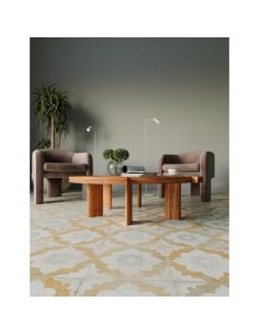 Pied de Salon Sel Blanc Sable ou Noir Mat 123,5cm de haut 2