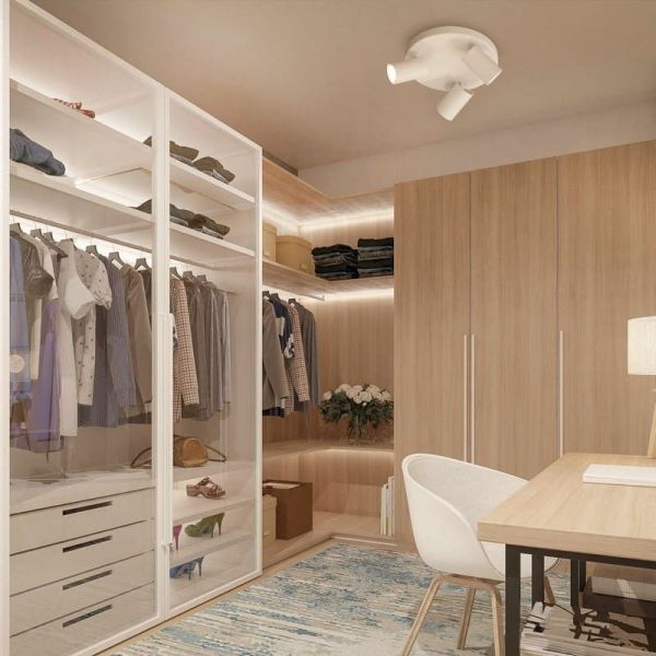 Plafon Sal 3 luzes branco fosco ou preto fosco ambiente GU10