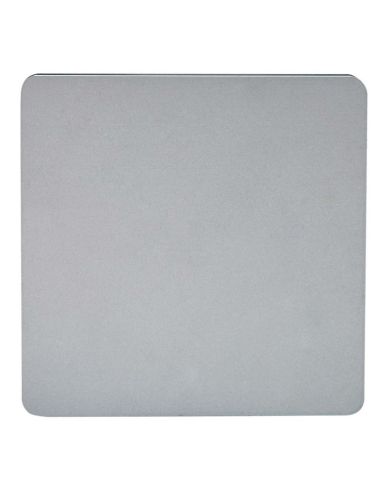 Aplique LED cuadrado Bora Bora blanco o plata 12W