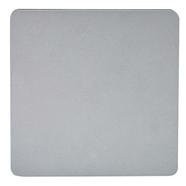 Aplique LED cuadrado Bora Bora blanco o plata 12W