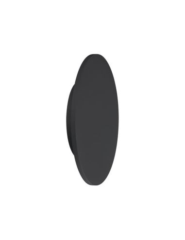 Aplique LED Bora Bora redondo 16W 3000, negro