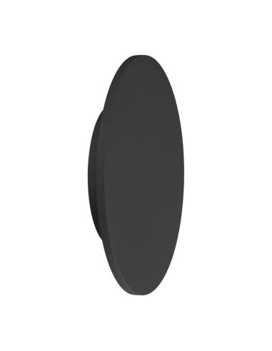 Arandela/lâmpada de teto redonda LED Bora Bora preto 30W 3000K