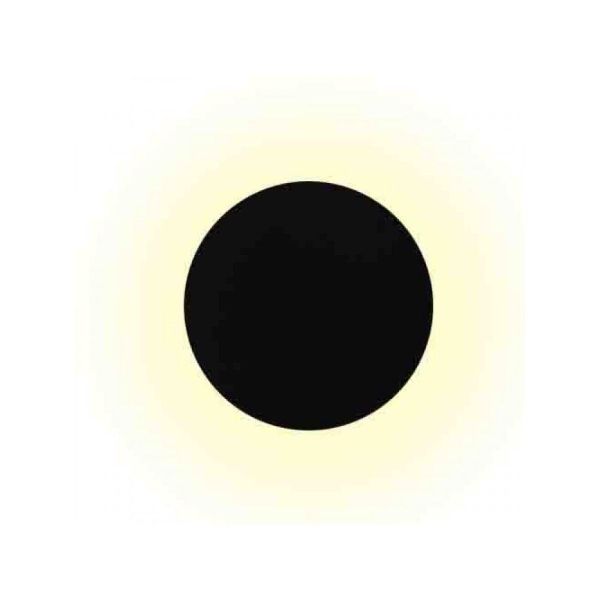 Aplique LED Bora Bora redondo 16W 2700K negro