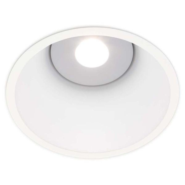 Downlight LED Lex Eco Blue 3 24w redondo blanco Empotrable luz azul apagado de diseño moderno | LeonLeds