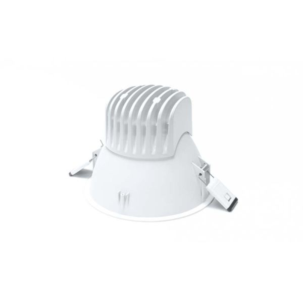 Downlight LED Lex Eco Blue 3 24w redondo blanco Empotrable luz azul apagado de diseño moderno | LeonLeds