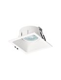 Empotrable cuadrado Comfort GU10 blanco mate 9,2 cm
