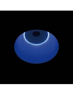 Downlight LED Lex Eco Blue 3 24w redondo blanco Empotrable luz azul apagado de diseño moderno | LeonLeds 2