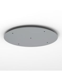 Kit de lâmpada de teto para jarro cromado 5L - somente base