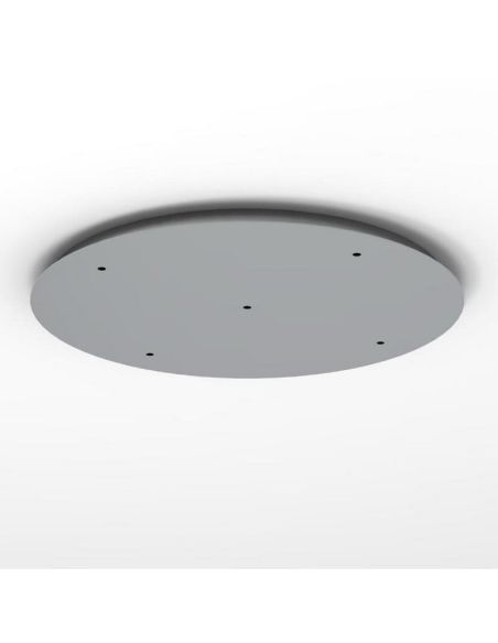 Kit de lâmpada de teto para jarro cromado 5L - somente base