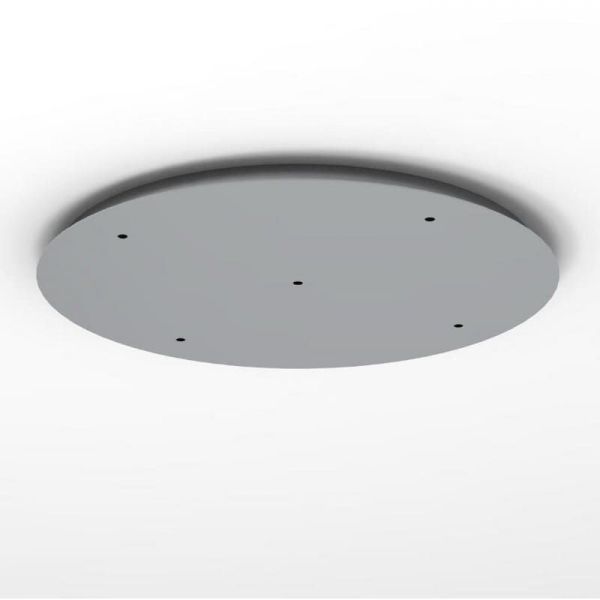 Kit de lâmpada de teto para jarro cromado 5L - somente base