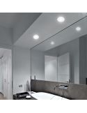 Empotrable Metacrilato 7w 3000K o 4000K blanco mate ambiente
