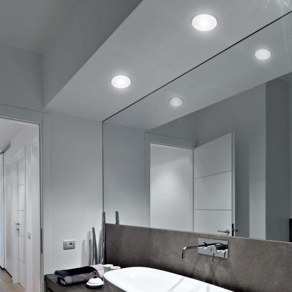 Embutida Metacrilato 7w 3000K ou 4000K branco fosco ambiente