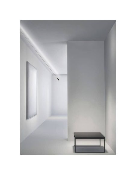 Kit SKYLINE de tira LED 5m con soporte a la pared y banda flexible ambiente