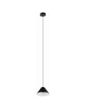 Suspension cloche GRUISSAN 5W 3000K noire ou blanche