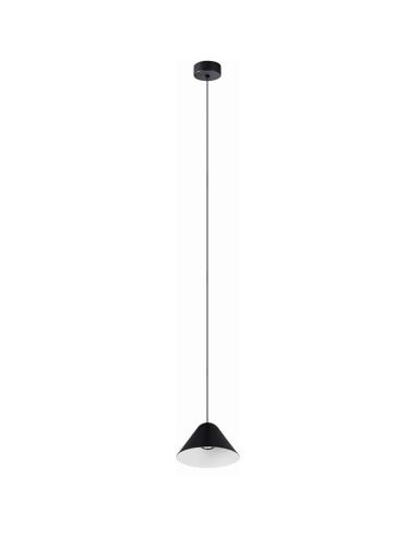 Lámpara colgante campana GRUISSAN 5W 3000K negra