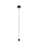 Suspension boule noire GRUISSAN 5W 3000K