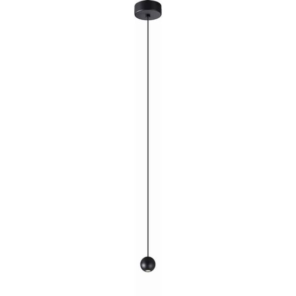 Luminária pendente bola preta GRUISSAN 5W 3000K