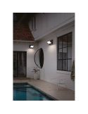 Aplique LED exterior COOPER giro arriba a abajo 350º ↕️ 20W 3000K blanco/negro con/sin sensor