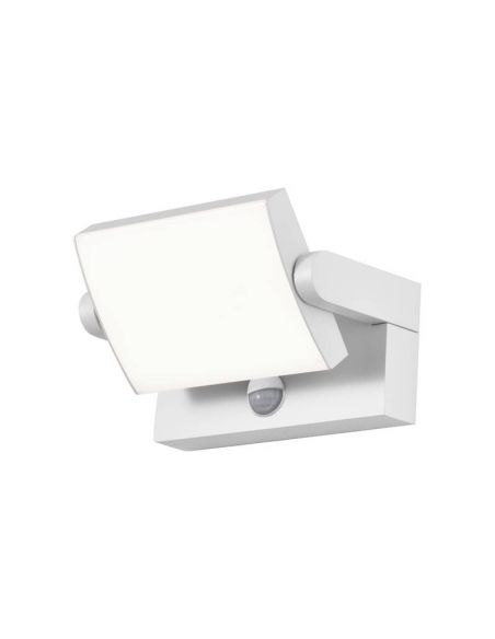Aplique LED para exterior COOPER, giratório para cima e para baixo 350º ↕️ 20W 3000K branco/preto com/sem sensor