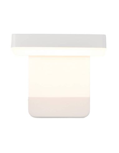 Applique d'extérieur LED COOPER, rotation de gauche à droite 350º ↔️ 20W 3000K blanc/noir avec/sans capteur