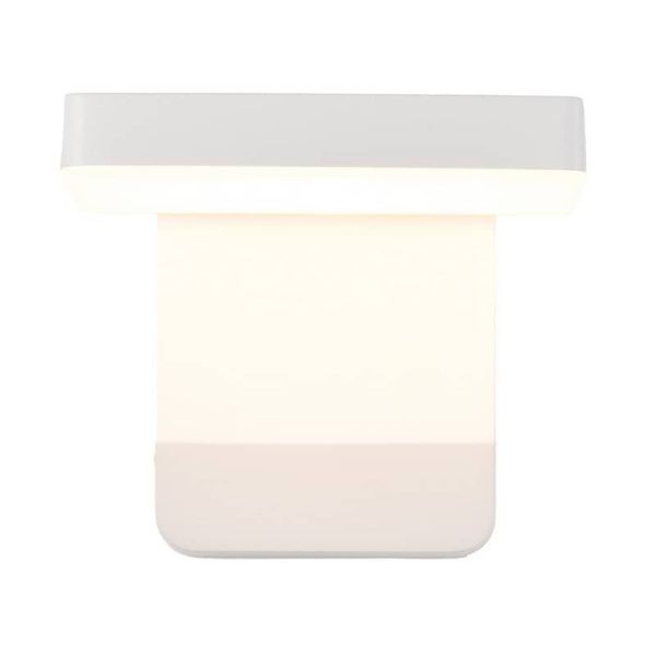 Aplique LED para exterior COOPER, rotação da esquerda para a direita 350º ↔️ 20W 3000K branco/preto com/sem sensor