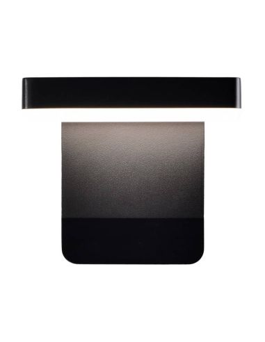 Aplique LED exterior COOPER giro izquierda a derecha 350º ↔️ 20W 3000K blanco/negro con/sin sensor