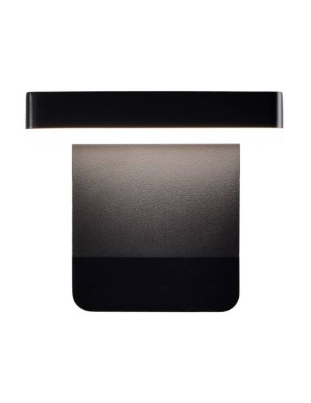 Aplique LED exterior COOPER giro izquierda a derecha 350º ↔️ 20W 3000K blanco/negro con/sin sensor