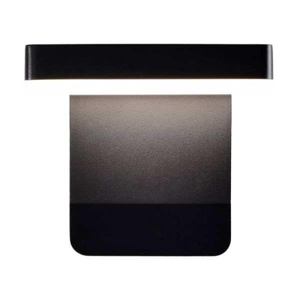 Aplique LED exterior COOPER giro izquierda a derecha 350º ↔️ 20W 3000K blanco/negro con/sin sensor