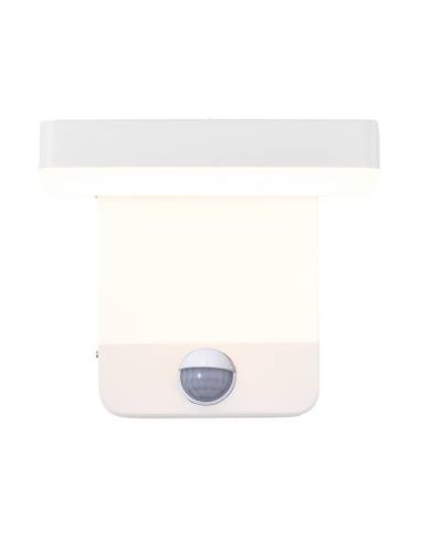 Aplique LED exterior COOPER giro izquierda a derecha 350º ↔️ 20W 3000K blanco/negro con/sin sensor