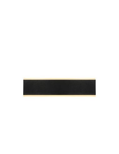 Aplique LED de pared NELSON negro 16W/24W 2700K-3200K-4000K