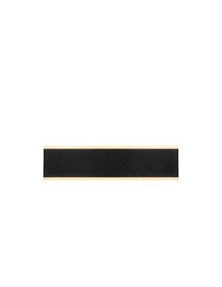 NELSON Aplique LED preto/branco 16W/24W 2700K-3200K-4000K