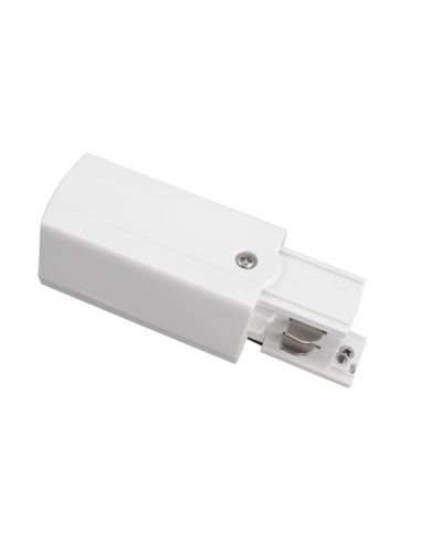 Borne d'alimentation Polarité gauche noir ou blanc Rails Eco triphasés