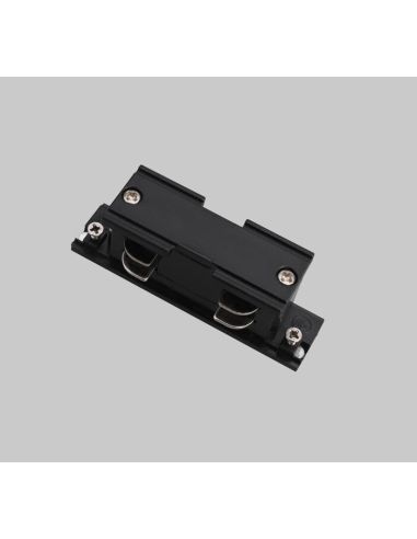 Conector intermediário reto preto ou branco Eco trilhos trifásicos