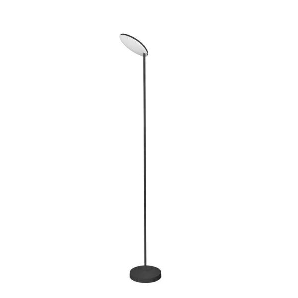 Lámpara de Pie de Salón NASSAU 30W regulable 3000K negro