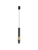 Suspension CLIFTON 7W 3000K blanc*noir-or