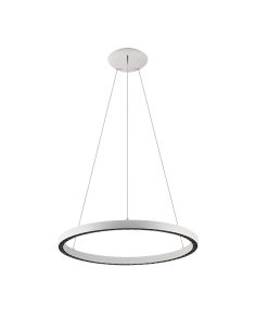 RUIMAR Candeeiro suspenso LED redondo 40+15W 3000K 62,8cm Ø preto 2